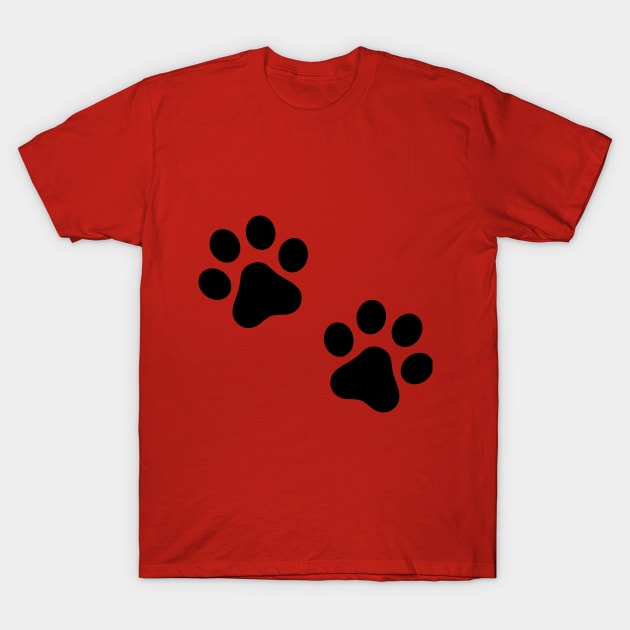 Dog paw T-Shirt by Up Jacket